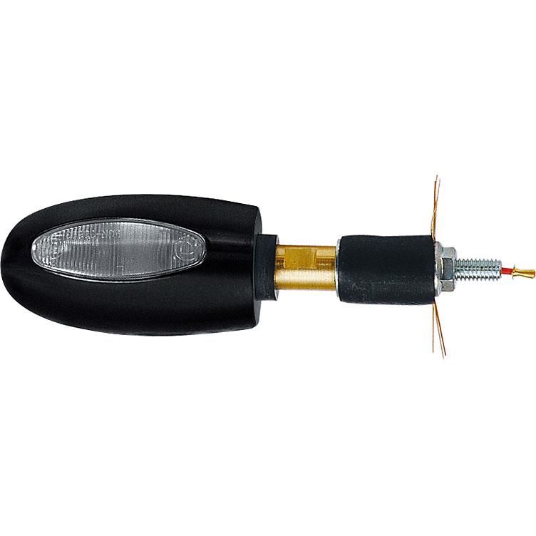 Kellermann BL 1000 Halogen white Lenkerendenblin. MS schwarz