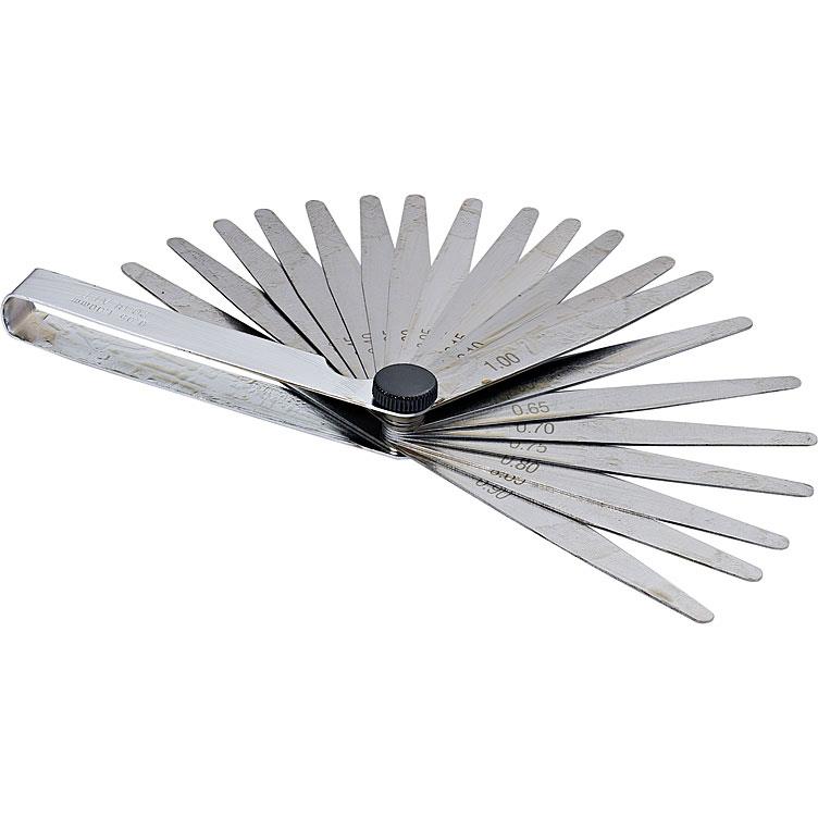 BGS Fühlerlehrensatz 20 Blatt, 0,05-1,00mm