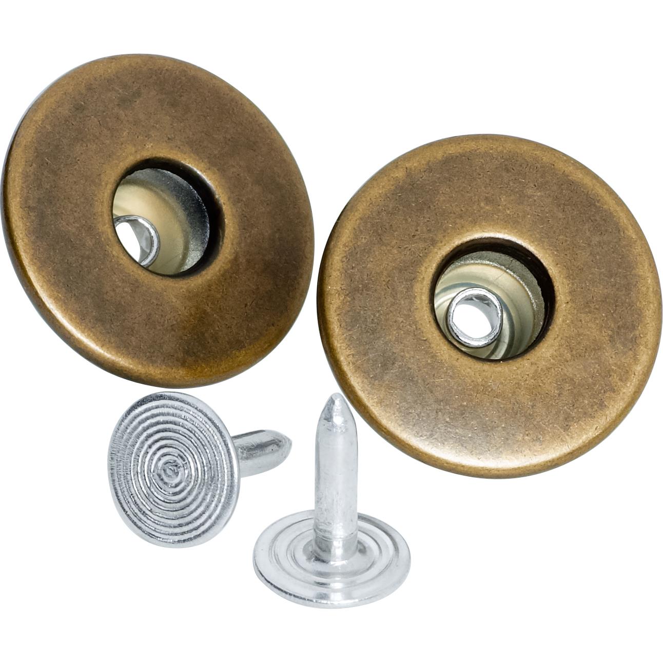 POLO Ersatzknöpfe Textiljeans bronze Unisex