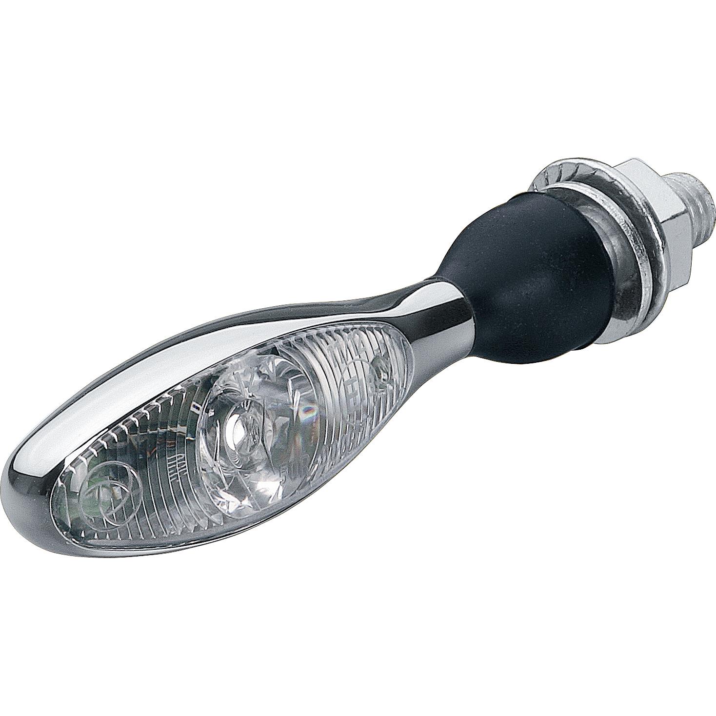 Kellermann micro 1000 LED Blinker Klarglas chrom