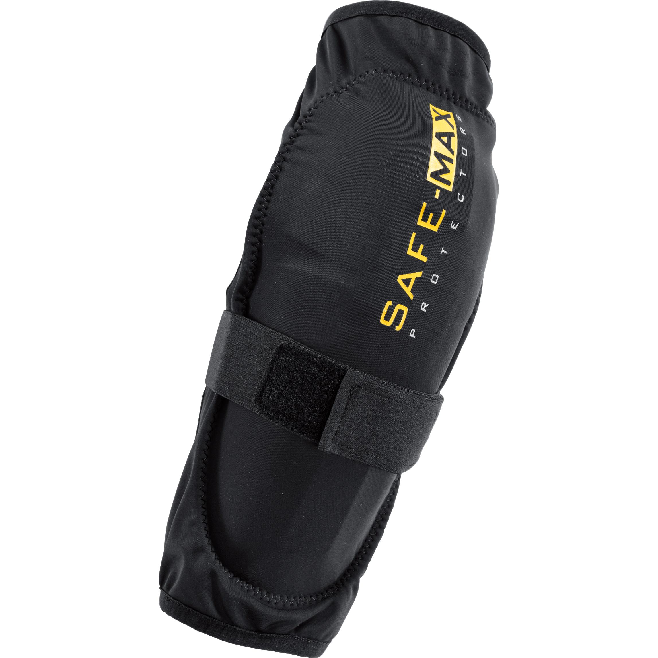 Safe-Max® Gelenkprotektoren mit Schlauch für Ellbogen, 2er S schwarz Unisex Größe M