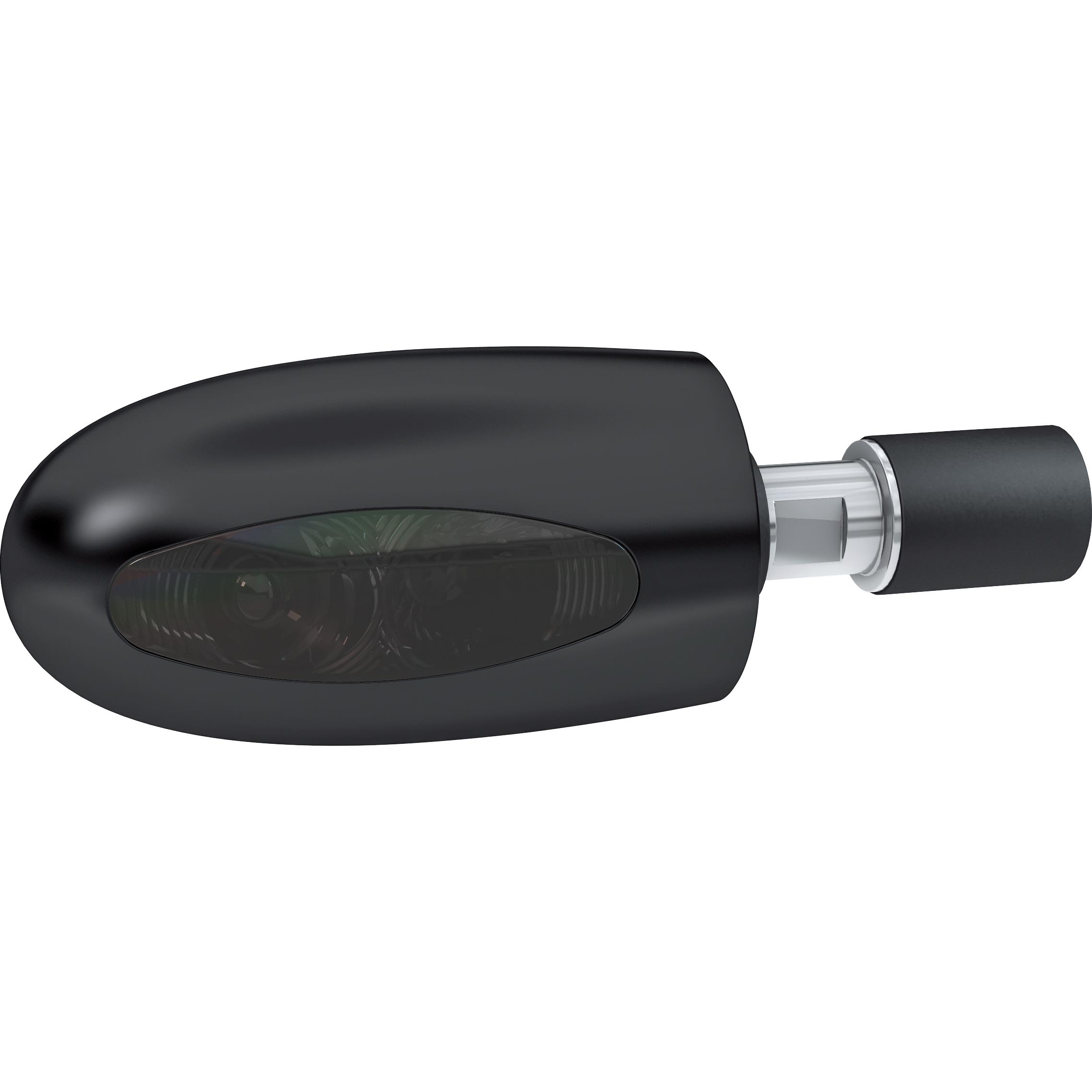 Kellermann BL 1000 LED Lenkerendenblinker Dark schwarz getön