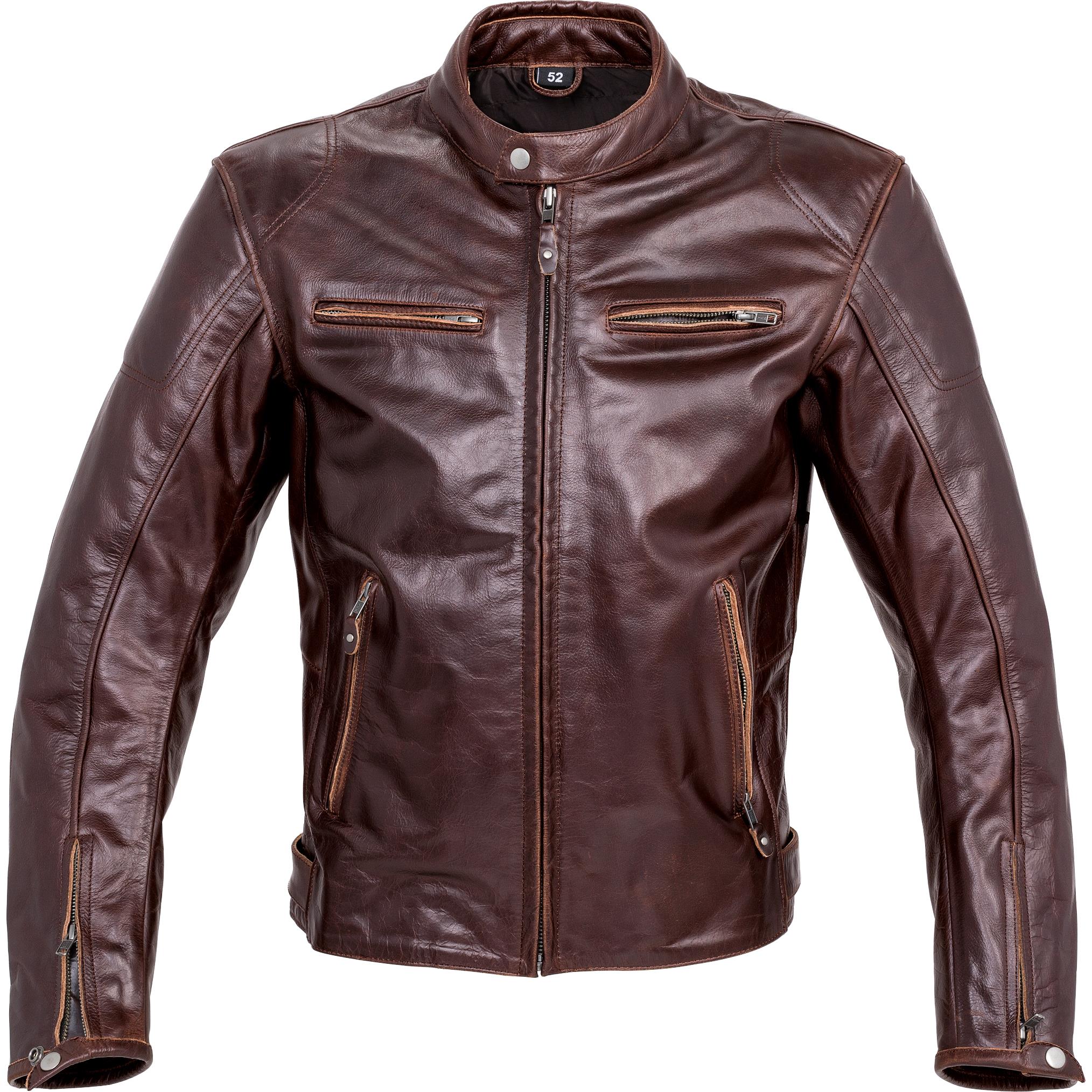 Spirit Motors Antik Lederjacke 1.0 braun Herren Größe L
