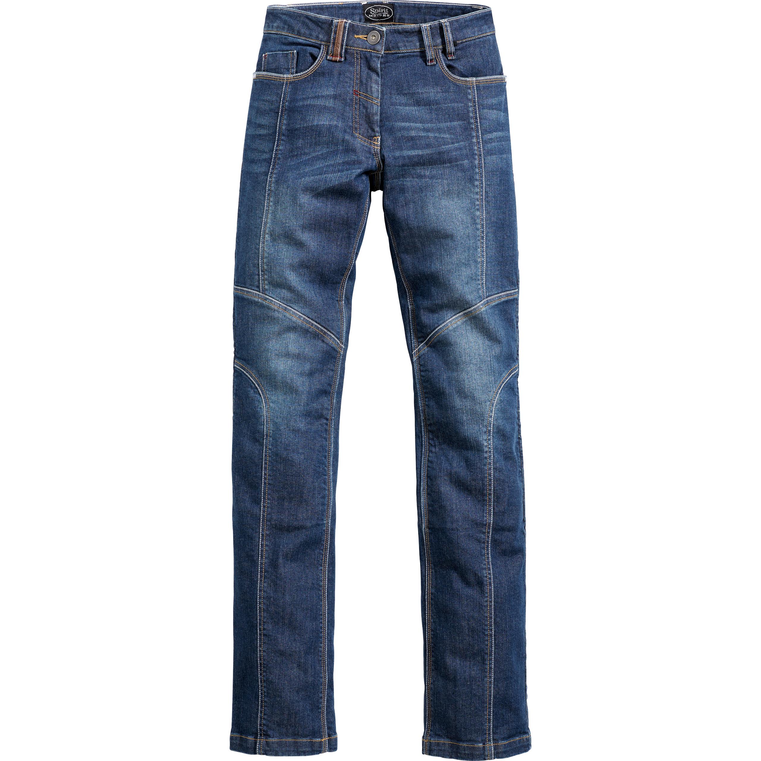 Spirit Motors Damen Aramid-/Baumwolljeans Stretch 2.0 blau Größe 26/32