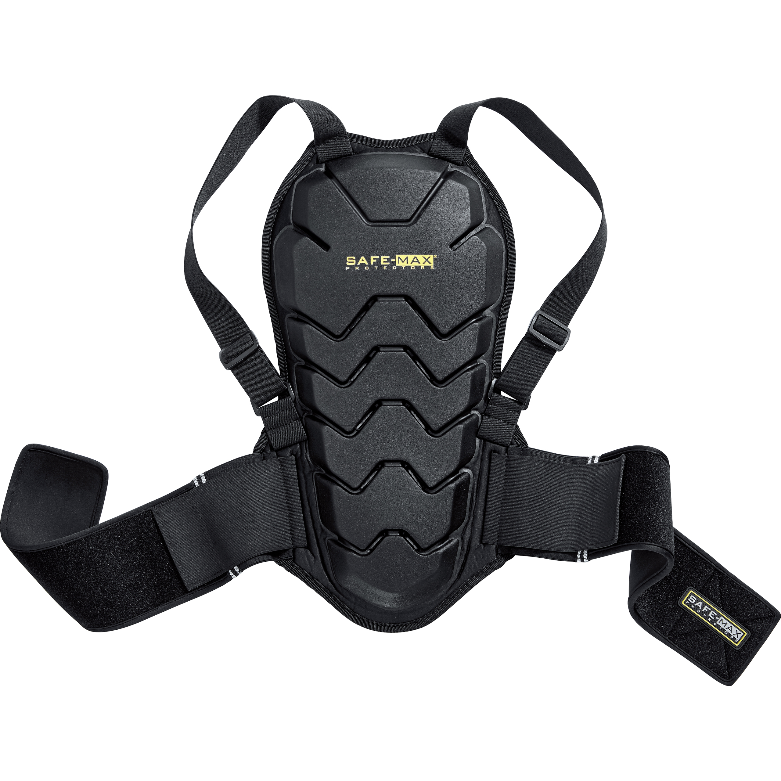 Safe-Max® Rückenprotektor 04, Schutzklasse 2 schwarz Unisex Größe XL