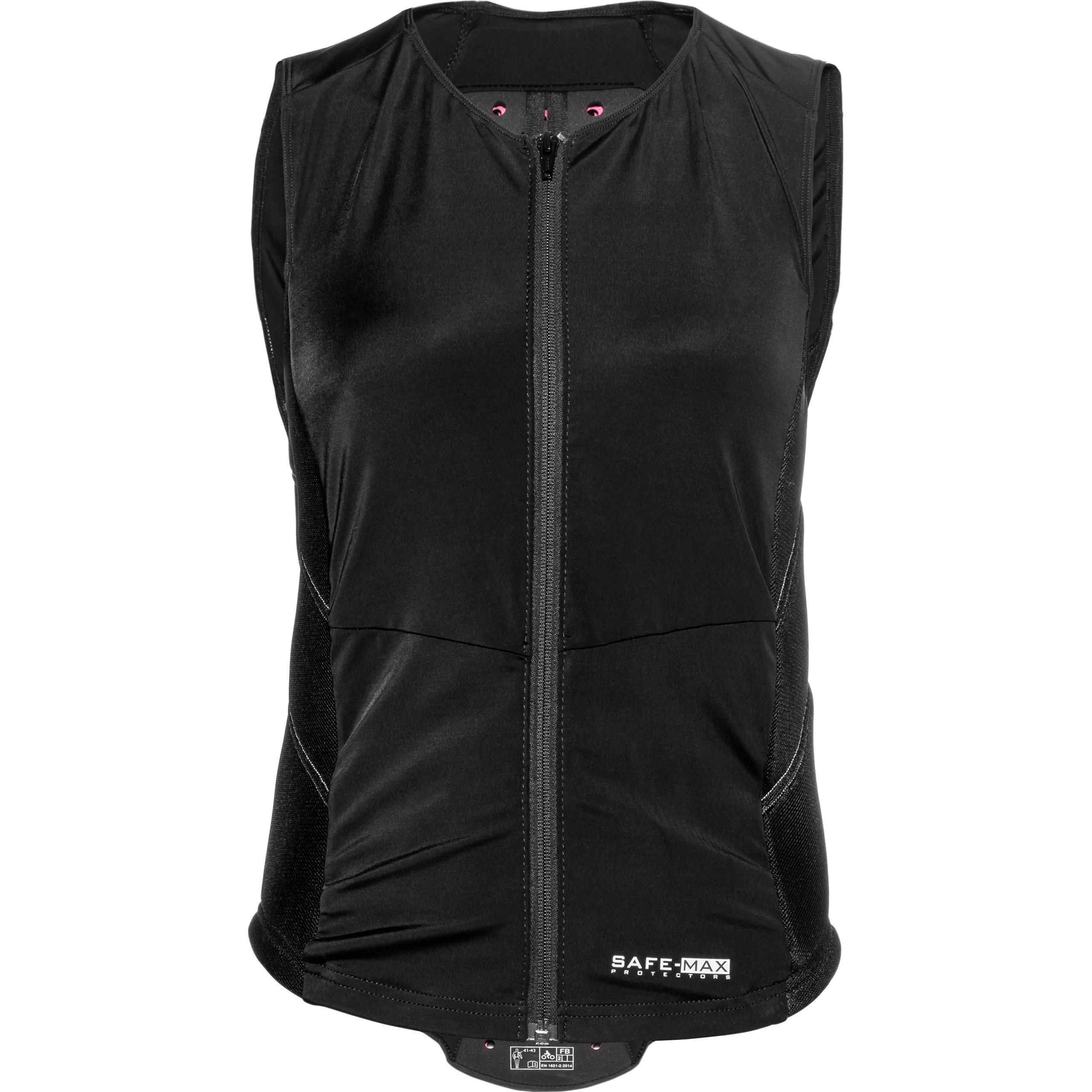 Safe-Max® Damen Protektorweste 1.0 schwarz Damen Größe L
