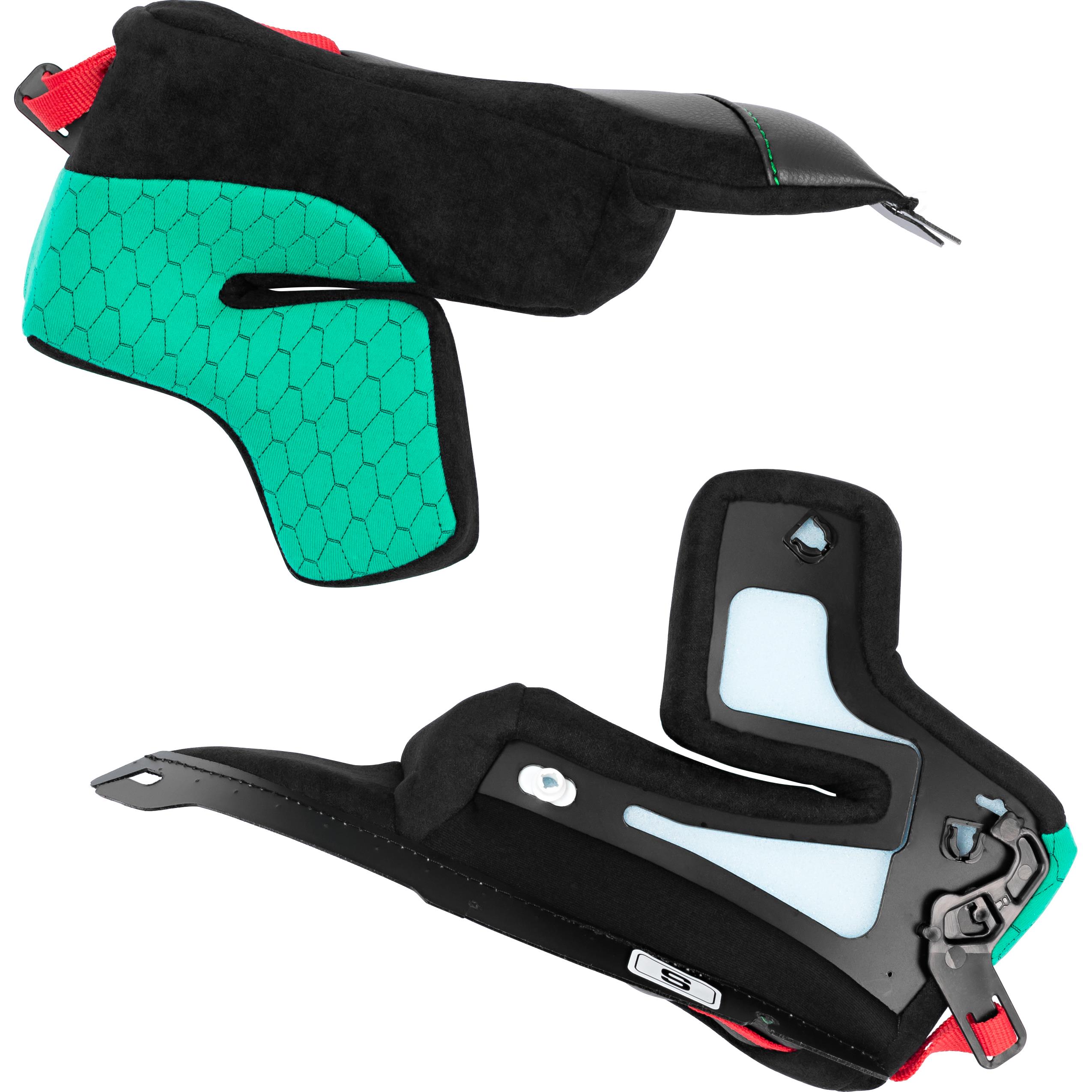 X-Lite Wangenpolster X-803/Ultra Carbon grün