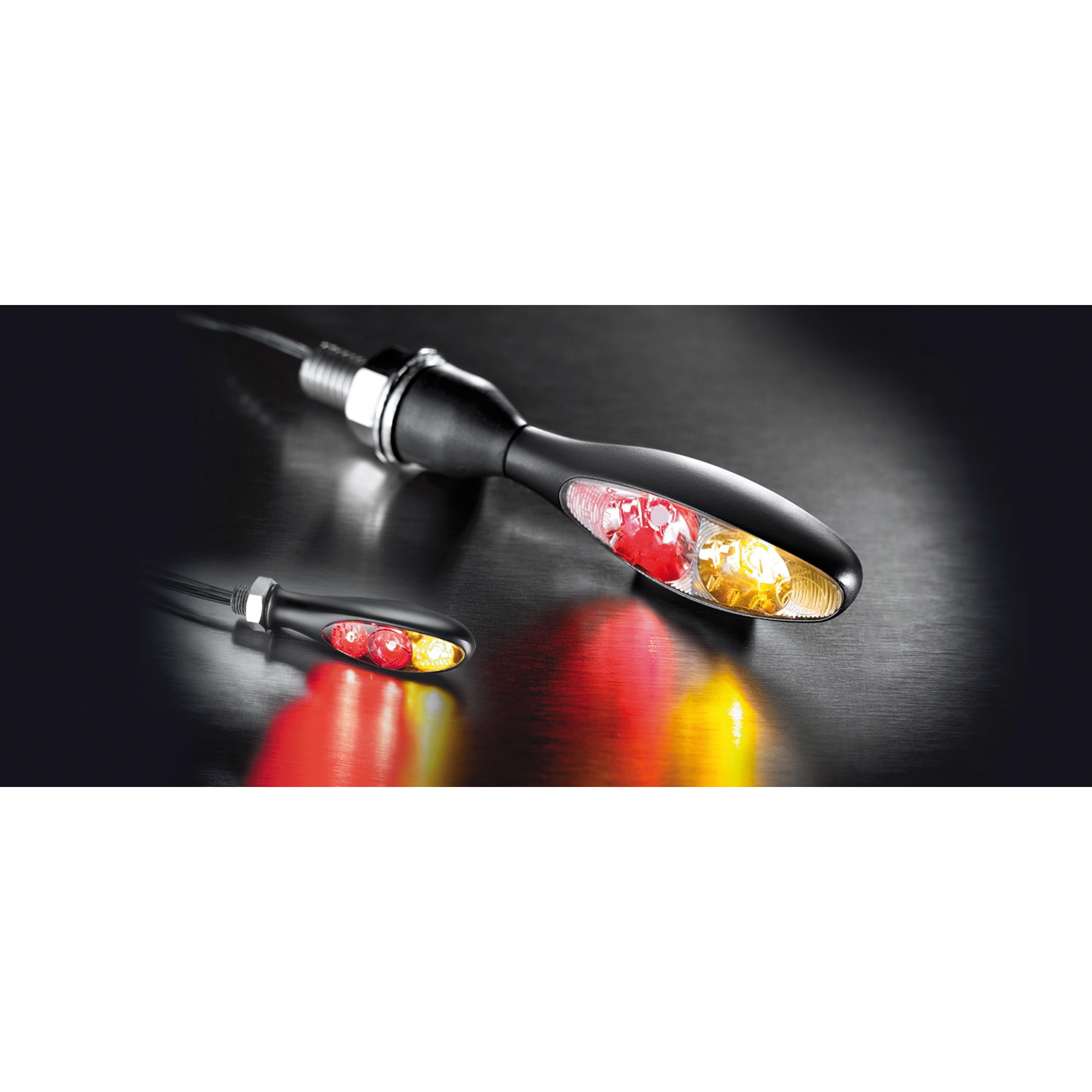 Kellermann LED Rücklicht/Blinker M5 Micro S DF Dark schwarz