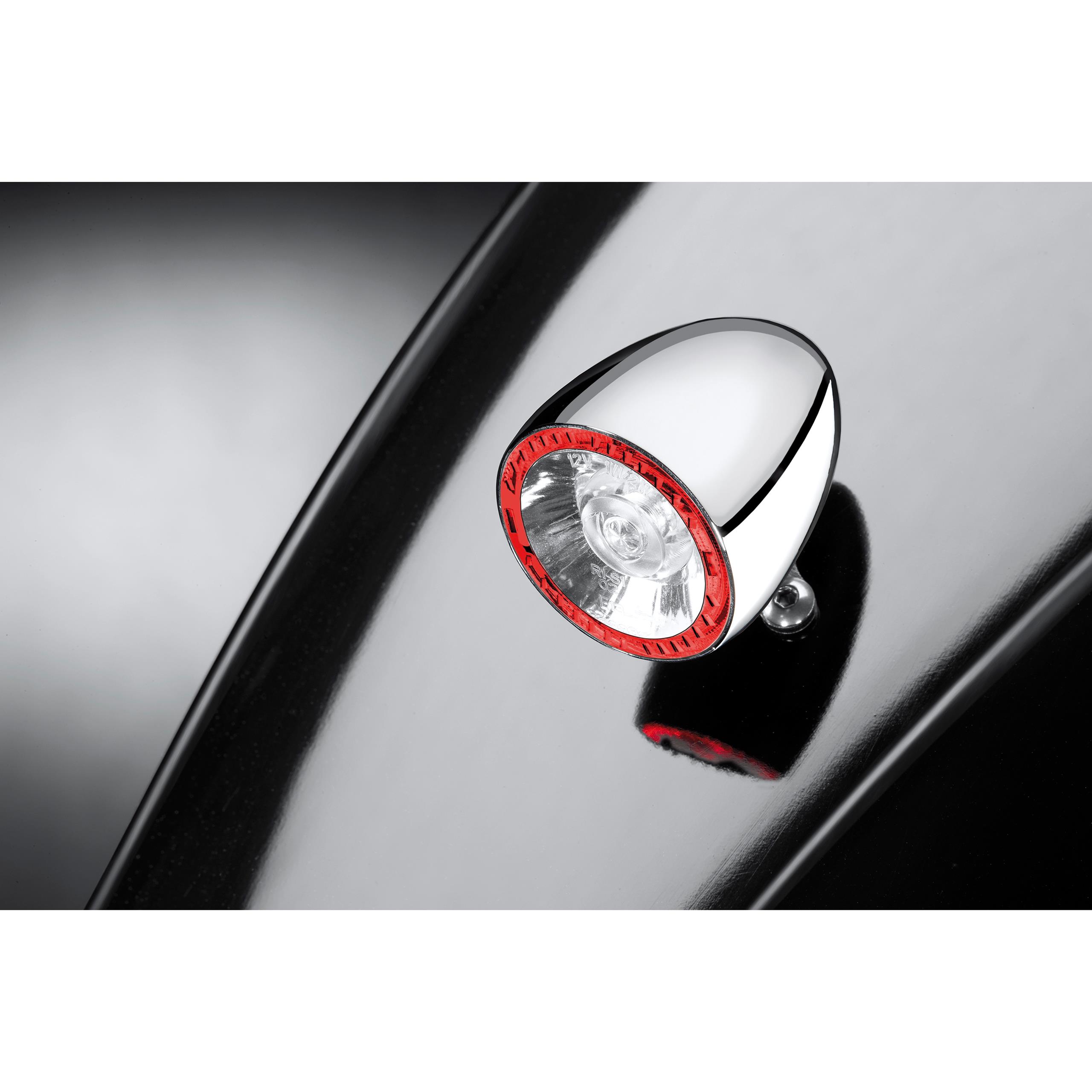 Kellermann LED Metall Brems-/Rücklicht Bullet 1000® RB chrom