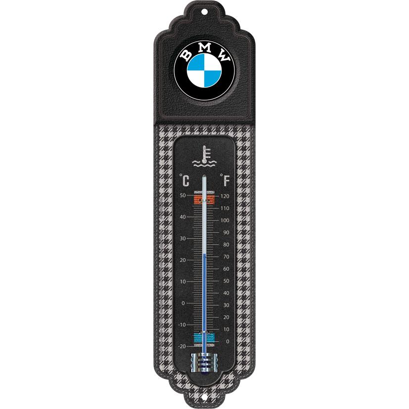Nostalgic-Art Thermometer „BMW – Classic Pepita“