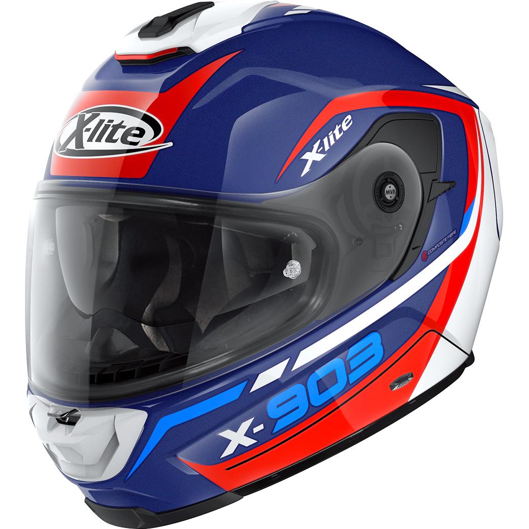 X-Lite X-903 n-com Integralhelm blau Größe S