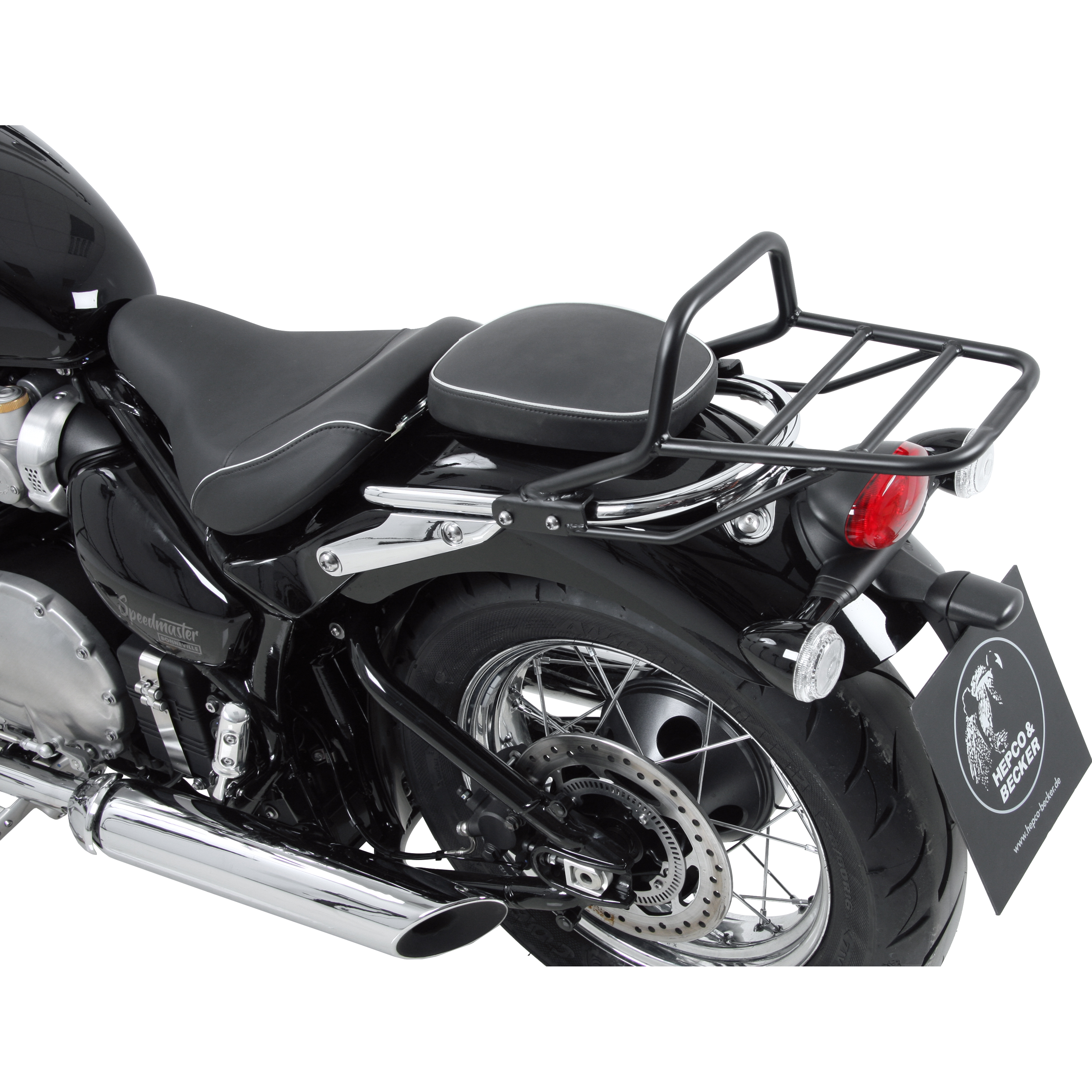H&B Rohrgepäckbrücke TC schwarz für Triumph Speedmaster 1200