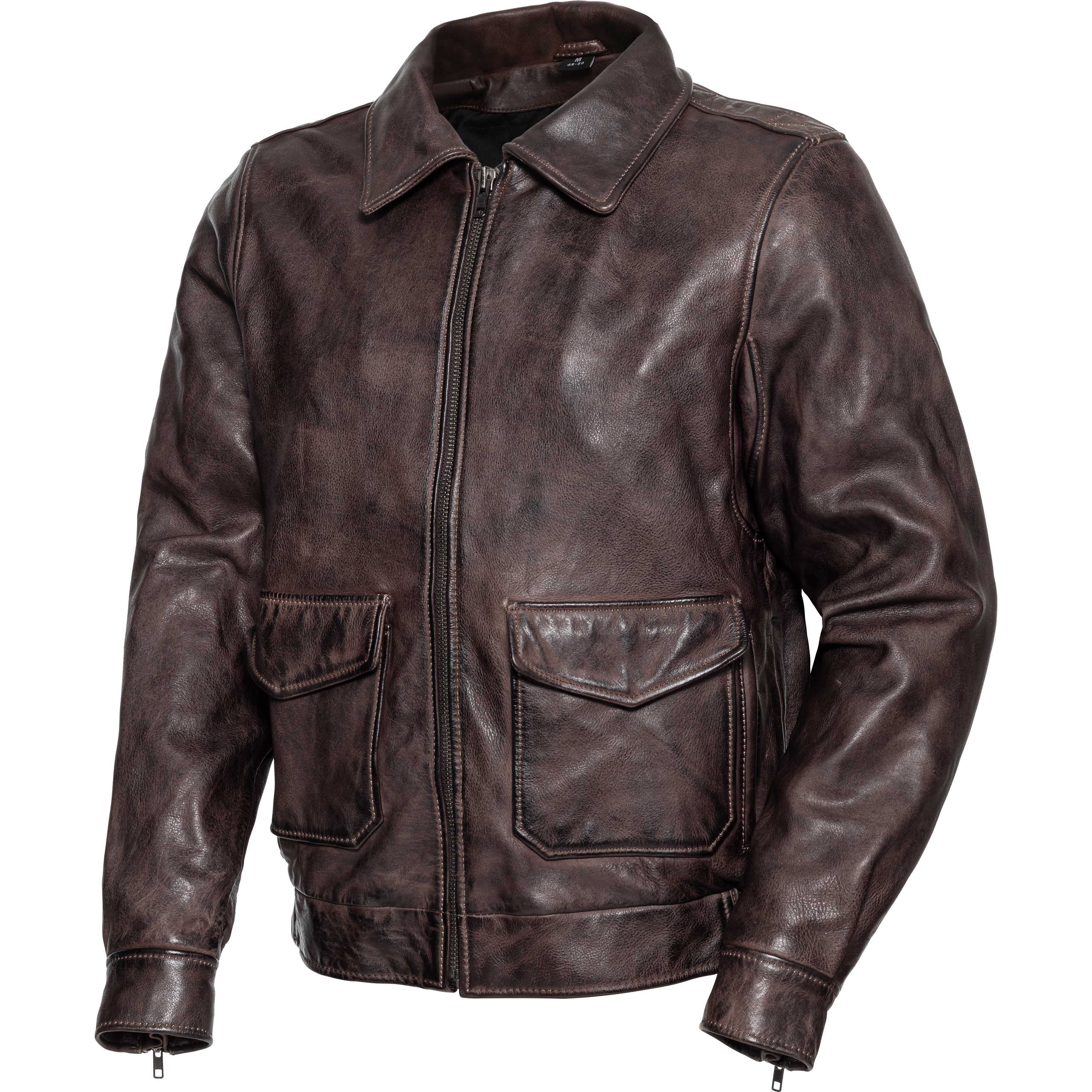 Spirit Motors Antik Lederjacke 4.0 braun Herren Größe XXL