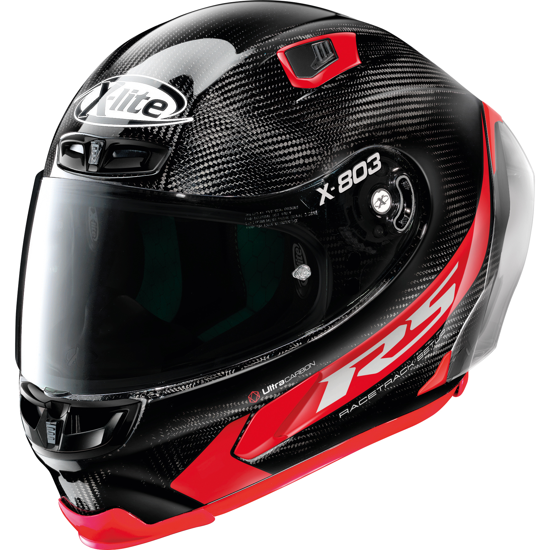 X-Lite X-803 RS Ultra Carbon Integralhelm rot Größe S
