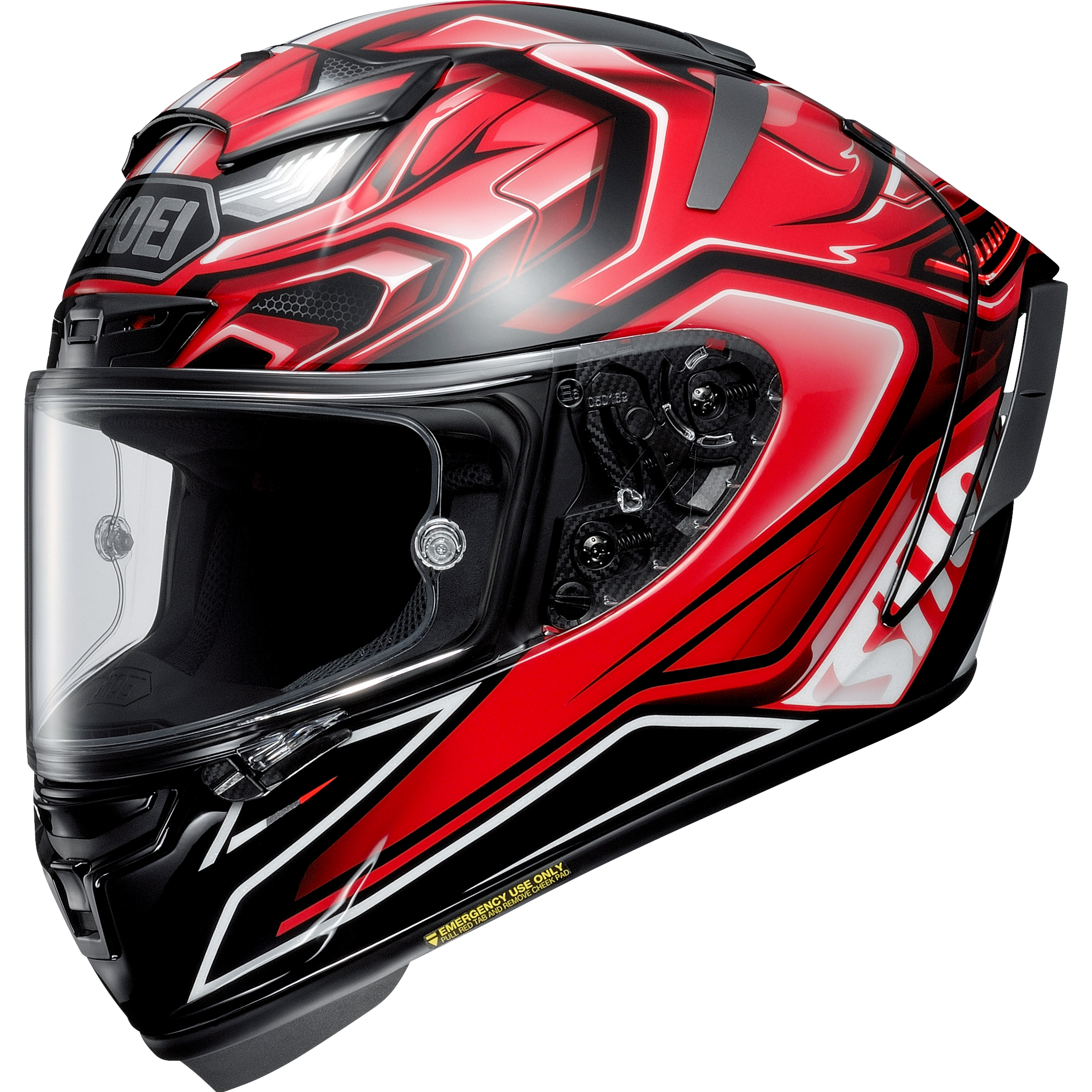 Shoei X-Spirit III Integralhelm rot Größe XS