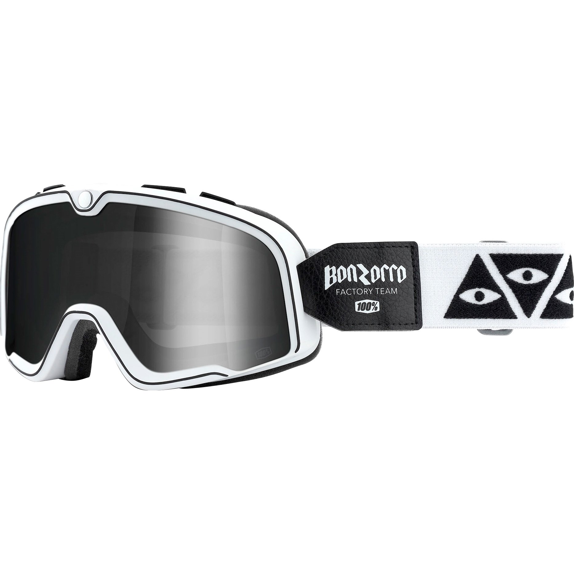 100% Barstow Crossbrille verspiegelt