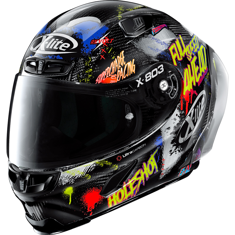 X-Lite X-803 RS Ultra Carbon Integralhelm mehrfarbig Größe L