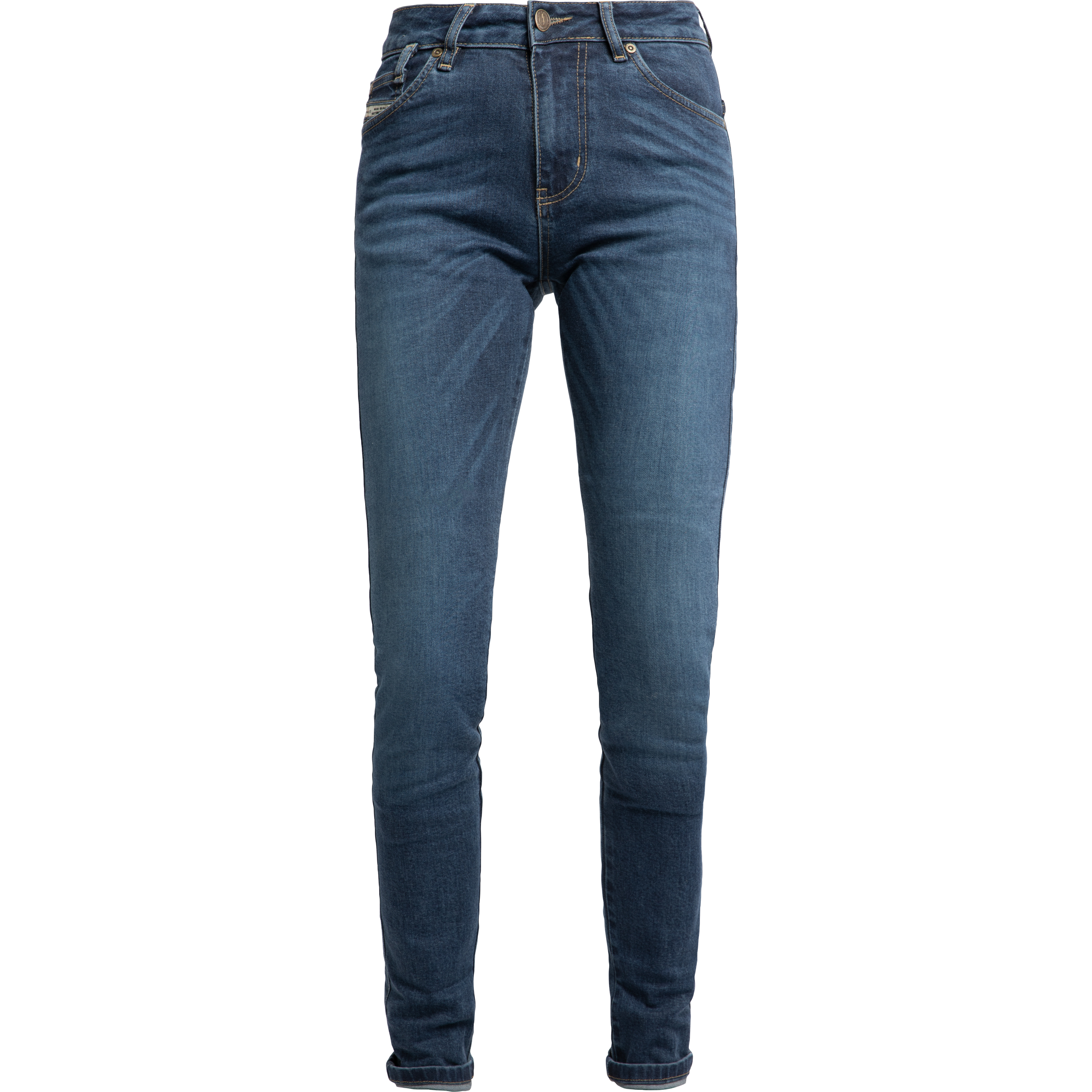 John Doe Luna High Mono Damen Jeanshose blau Größe 27/32