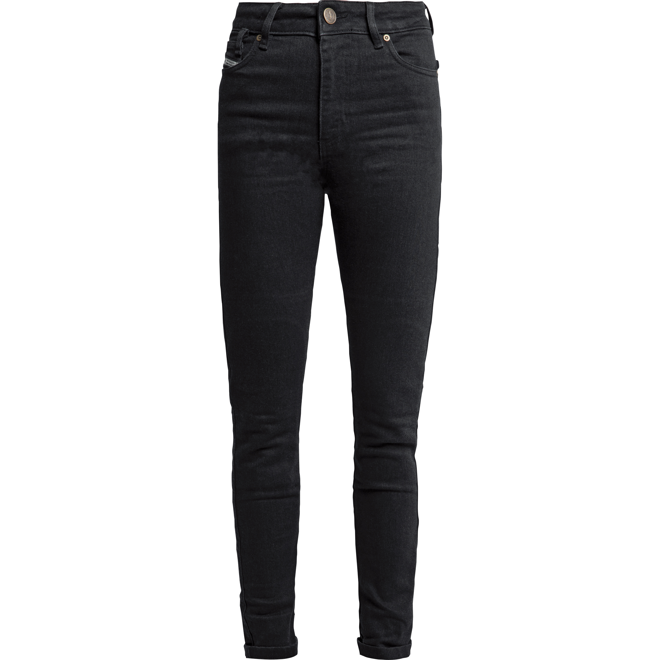 John Doe Luna High Mono Damen Jeanshose schwarz Größe 27/32