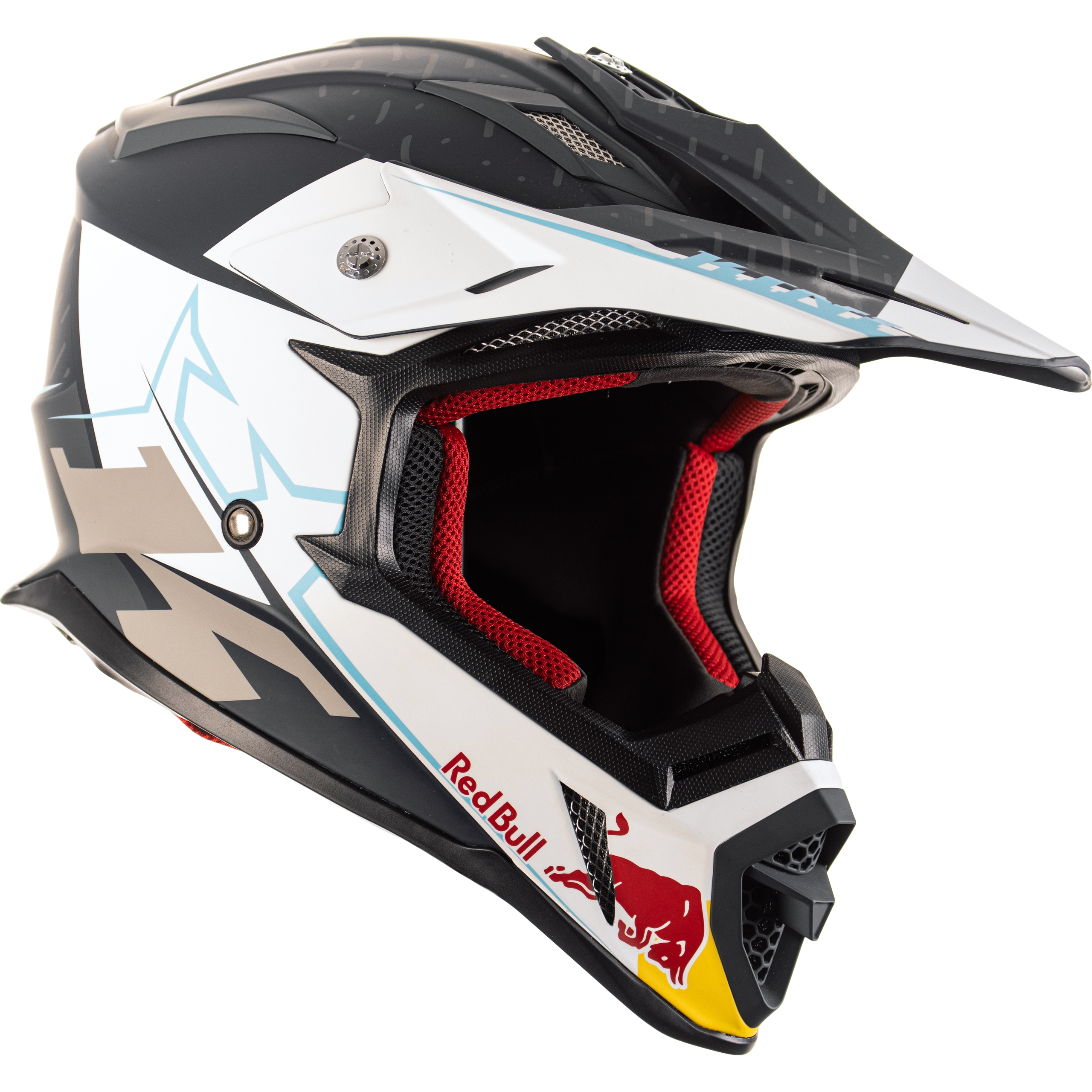 KINI Red Bull Division Crosshelm mehrfarbig Größe M