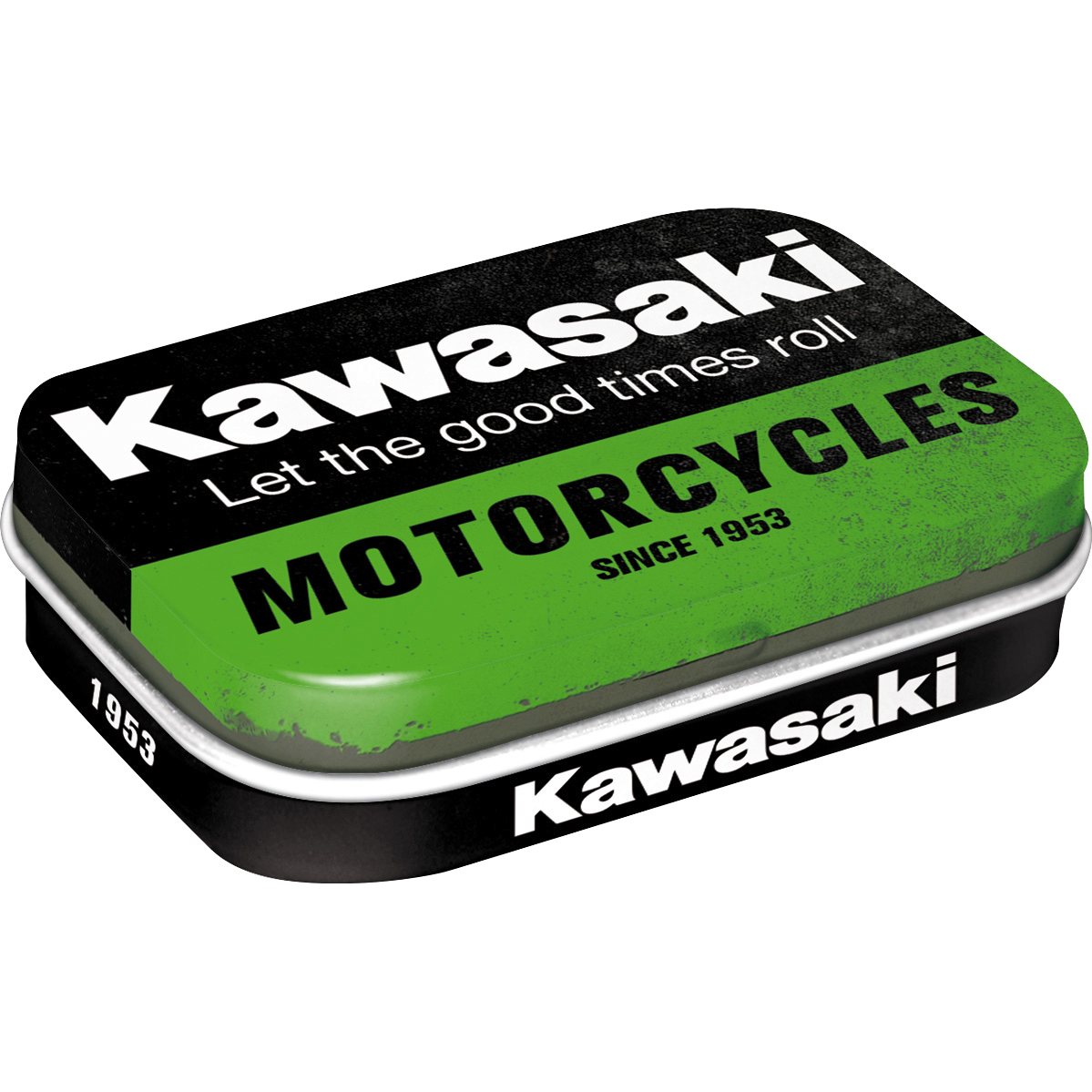 Nostalgic-Art Pillendose „Kawasaki – Motorcycles“