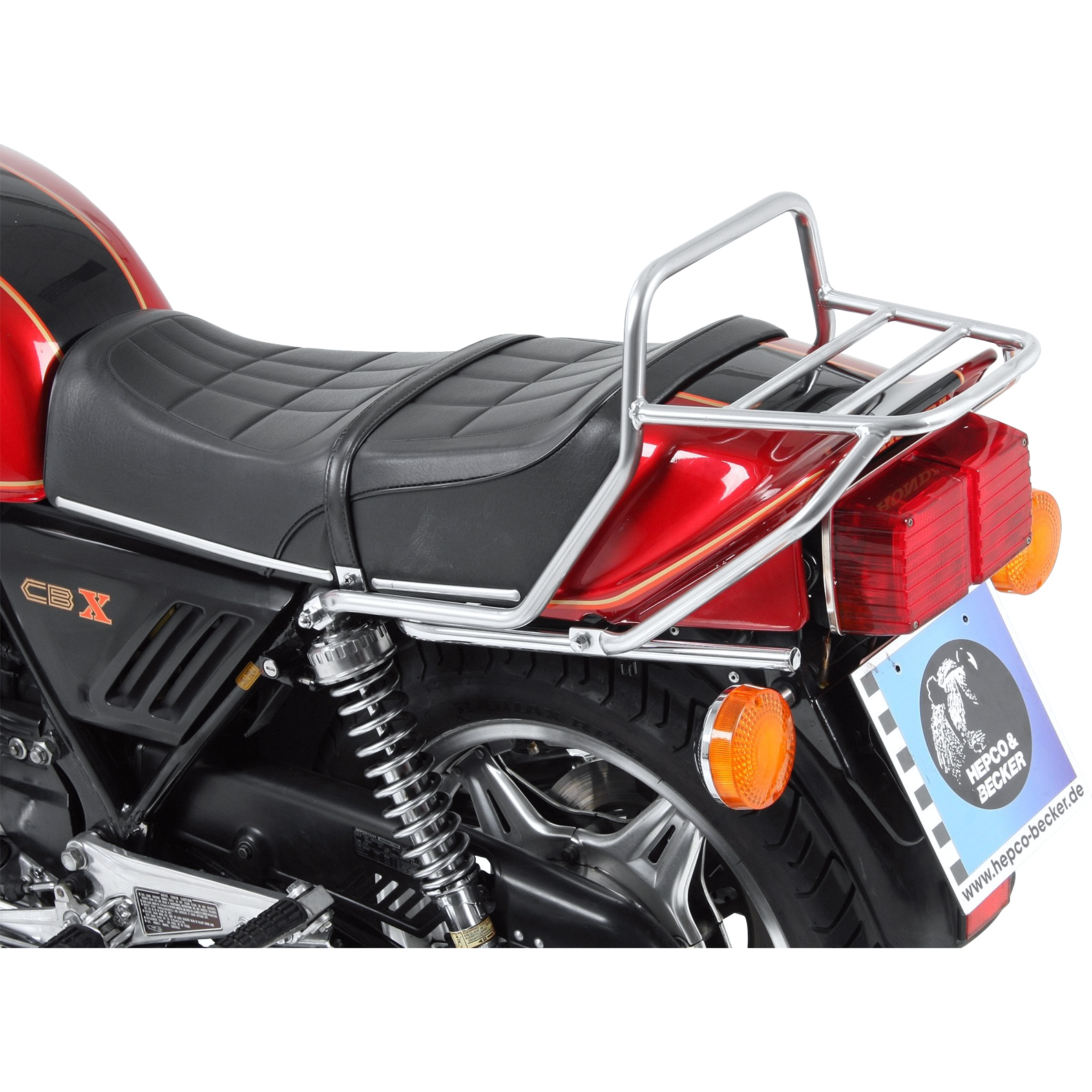 H&B Gepäckbrücke chrom für Honda CBX 1000 1978-1980