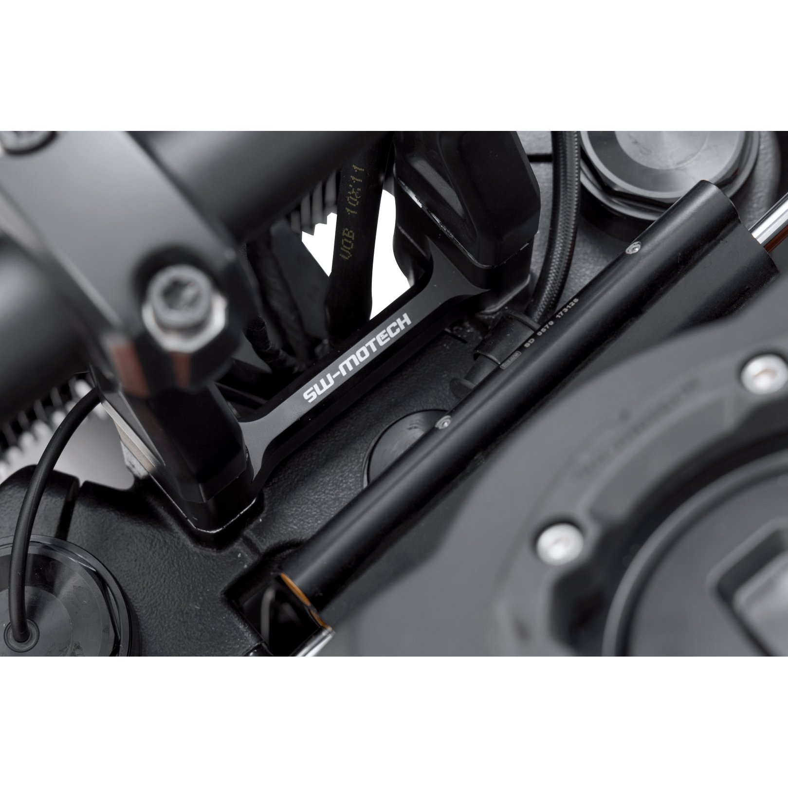 SW-MOTECH Lenkererhöhung 30mm schwarz für Harley-Davidson Pa