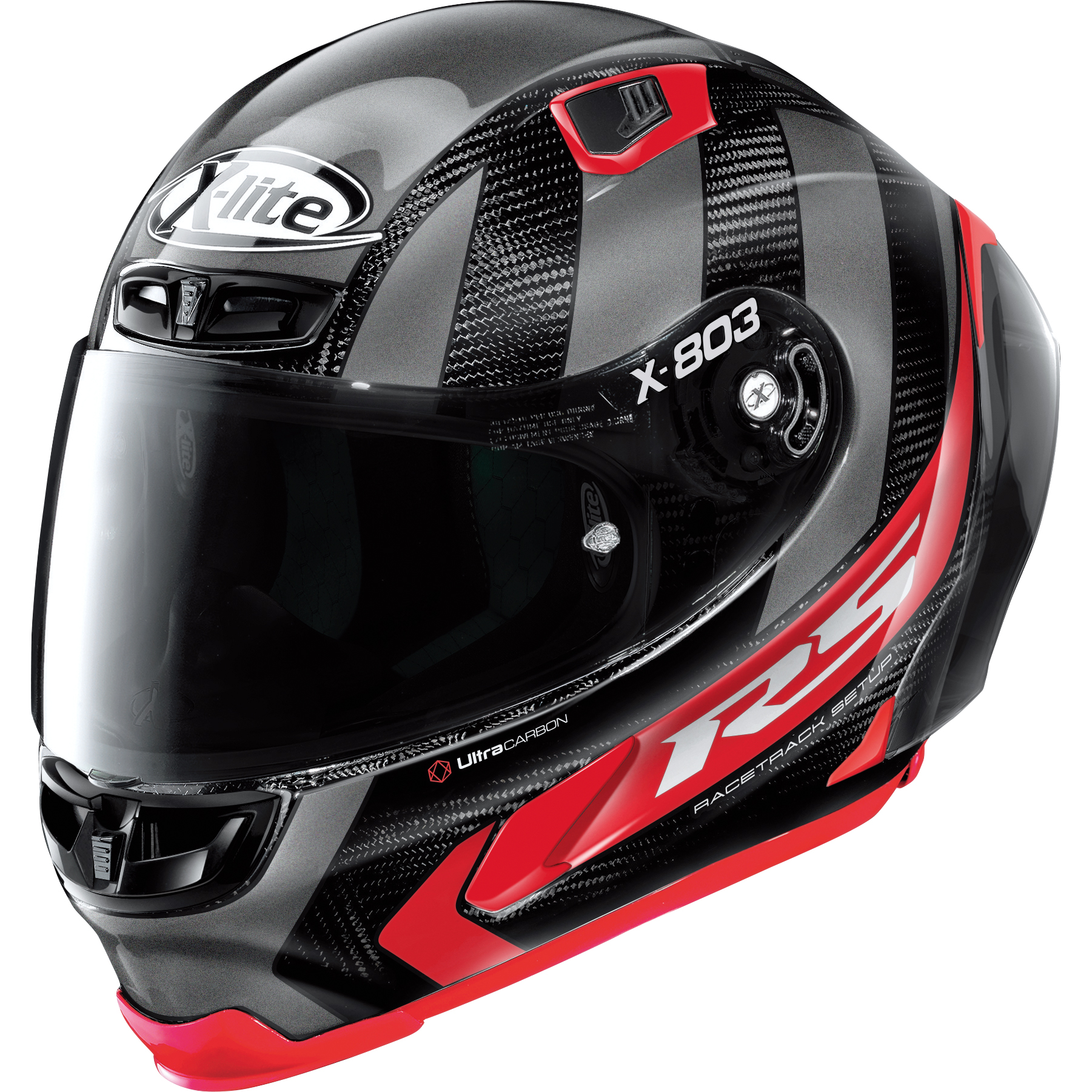 X-Lite X-803 RS Ultra Carbon Integralhelm rot Größe S
