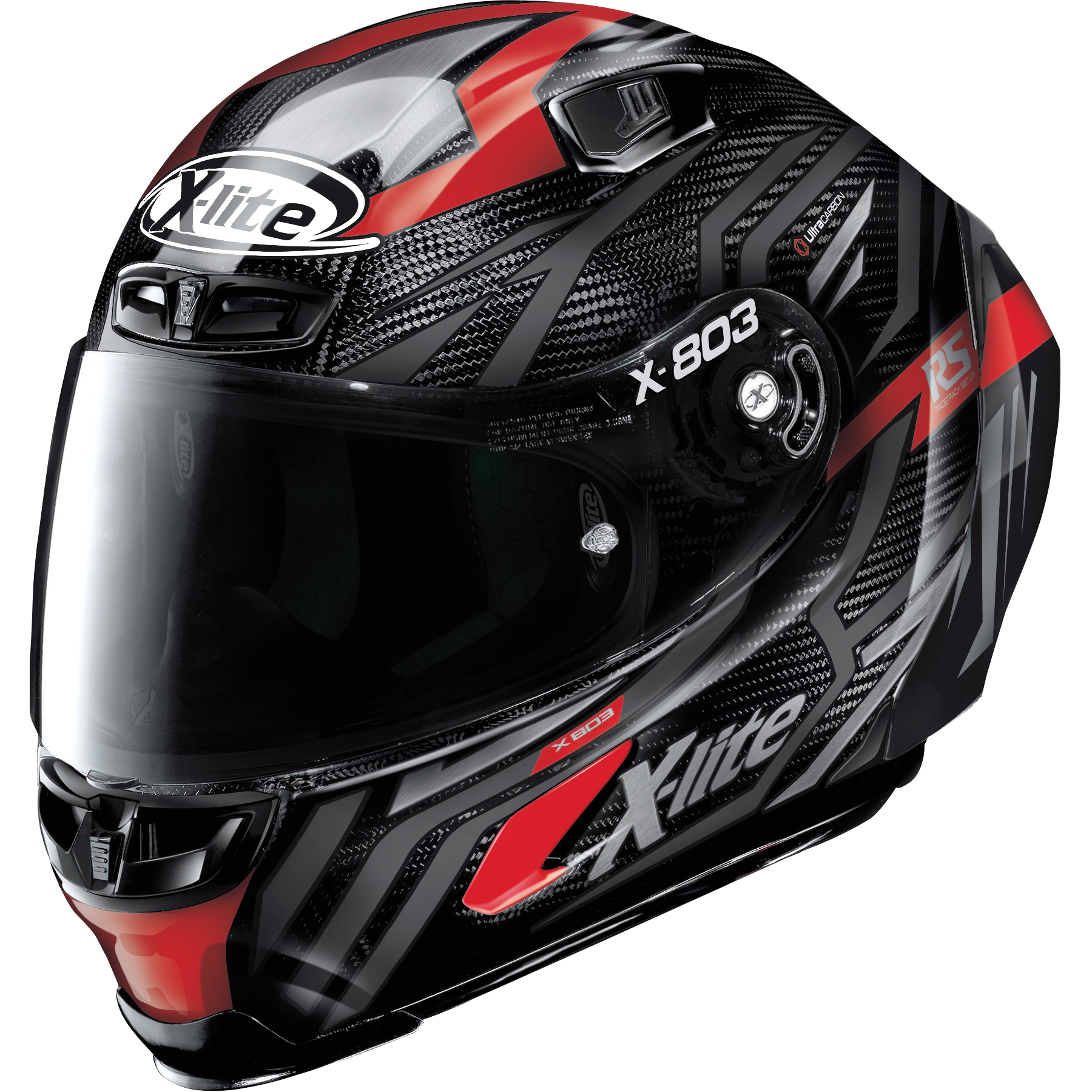 X-Lite X-803 RS Ultra Carbon Integralhelm rot Größe XL