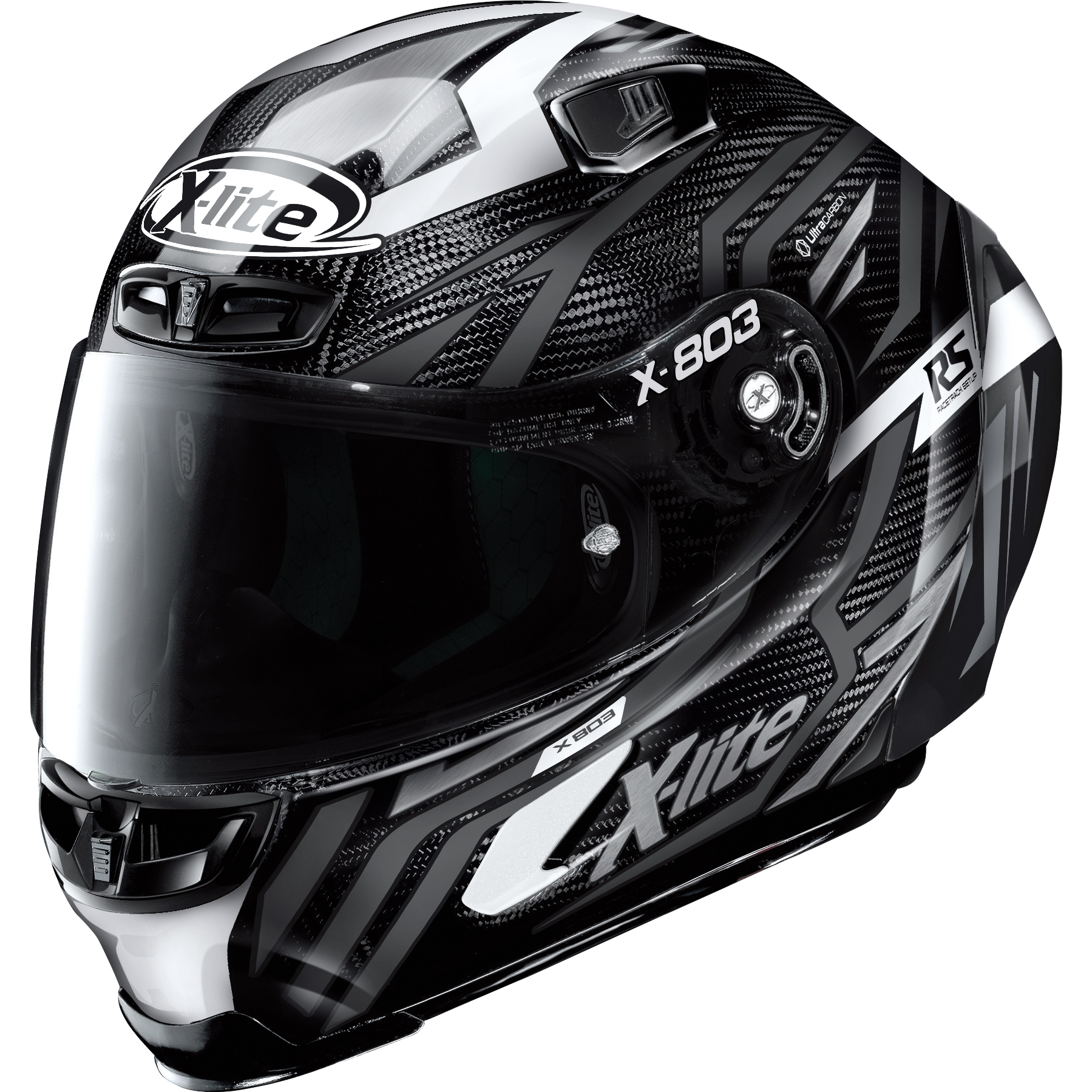 X-Lite X-803 RS Ultra Carbon Integralhelm weiß Größe L